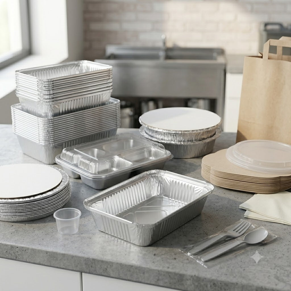 Aluminium Takeout Containers
