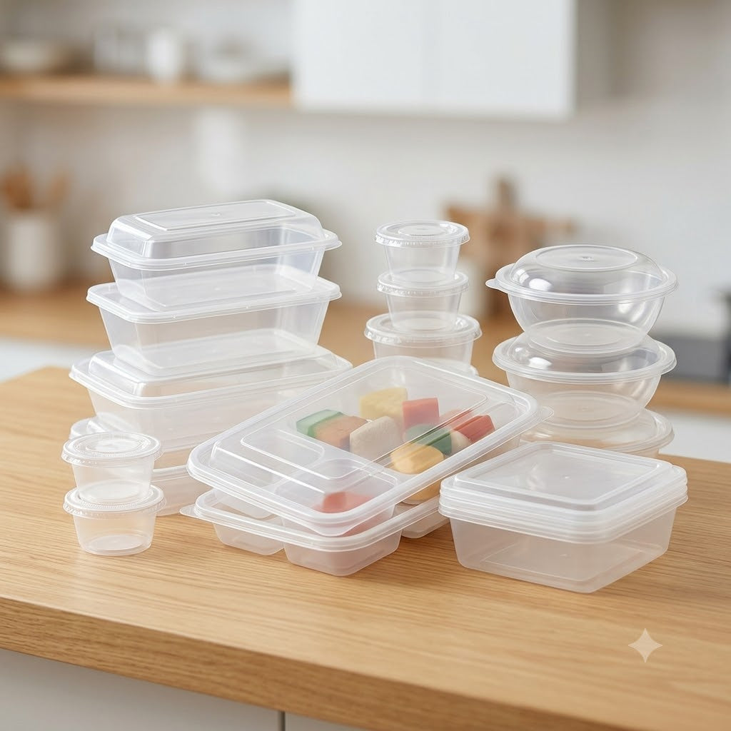 Plastic Takeout Containers