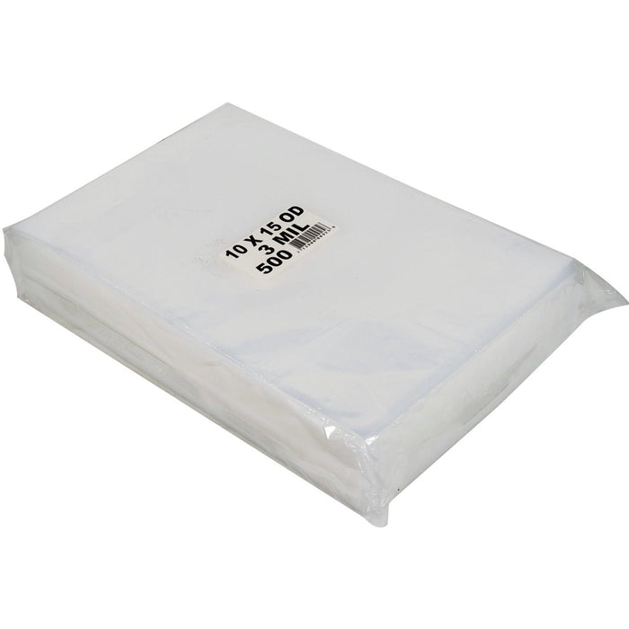 10x15 Vacuum Bags O.D. 3 mil