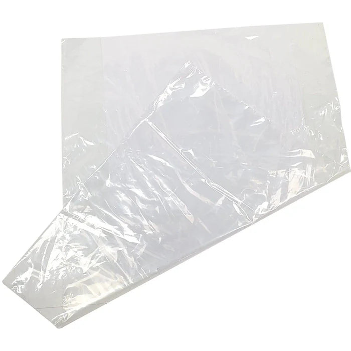 12x16 Poly Bags Clear with Holes