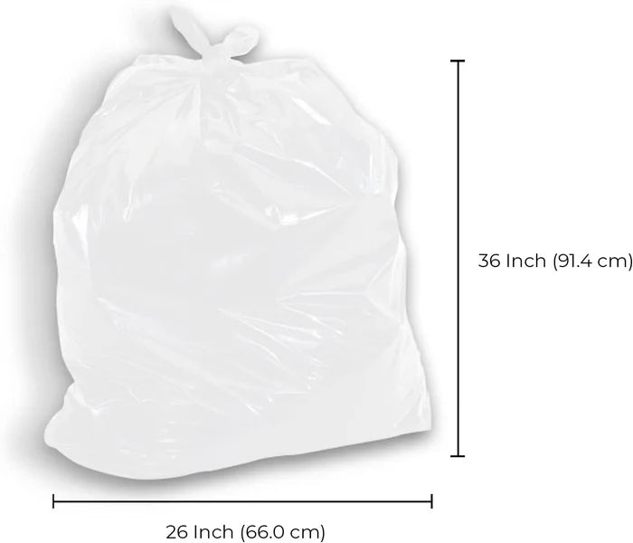 Garbage Bags - White - 26