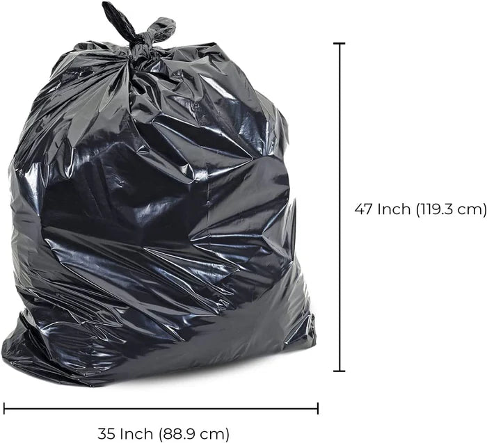 Garbage Bags - Black - 35