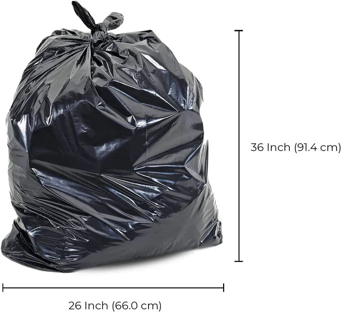 Garbage Bags - Black - 26
