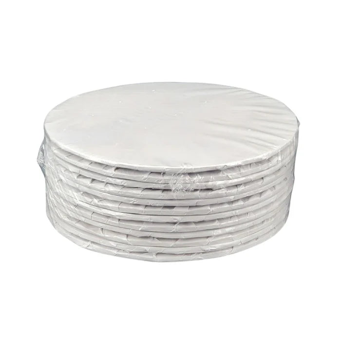 Cake Board - Round - White - 8x1/2