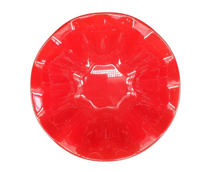 Flower Bowl - Red - 9.8