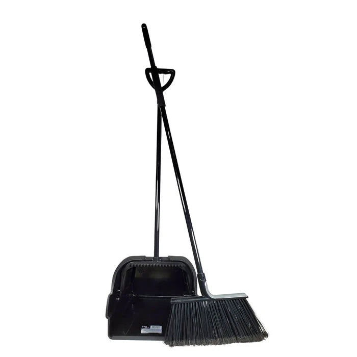 Heavy Duty Dustpan with Large Broom Set