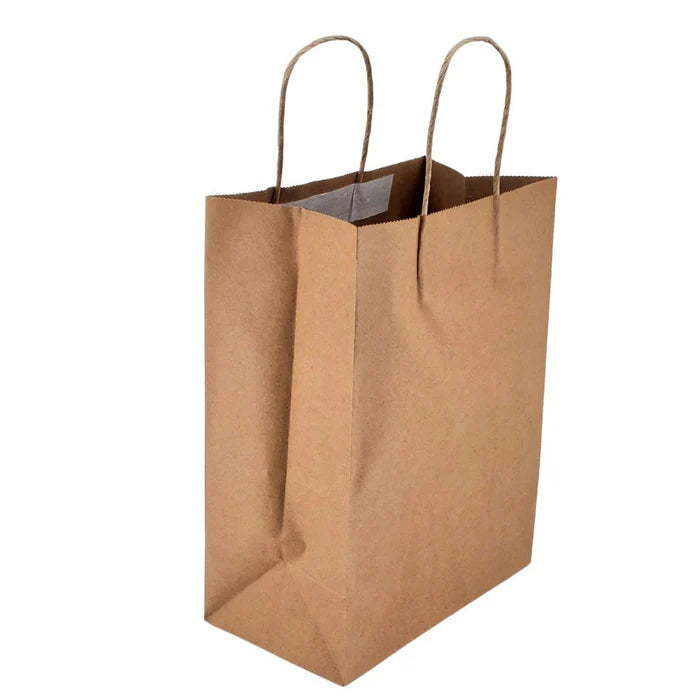 Paper Handle Bag Self Adhesive 8x4.5x10.5