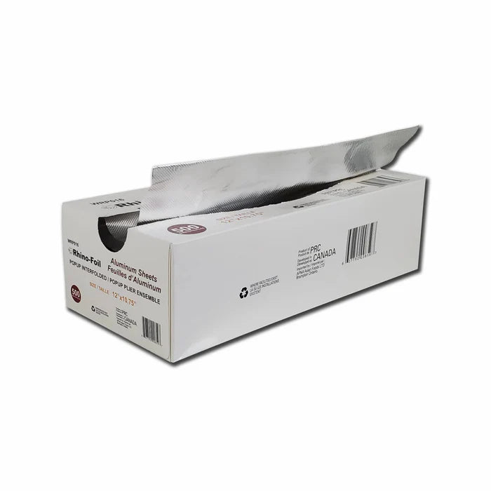 Foil - Aluminium Pop Up Sheets - 12