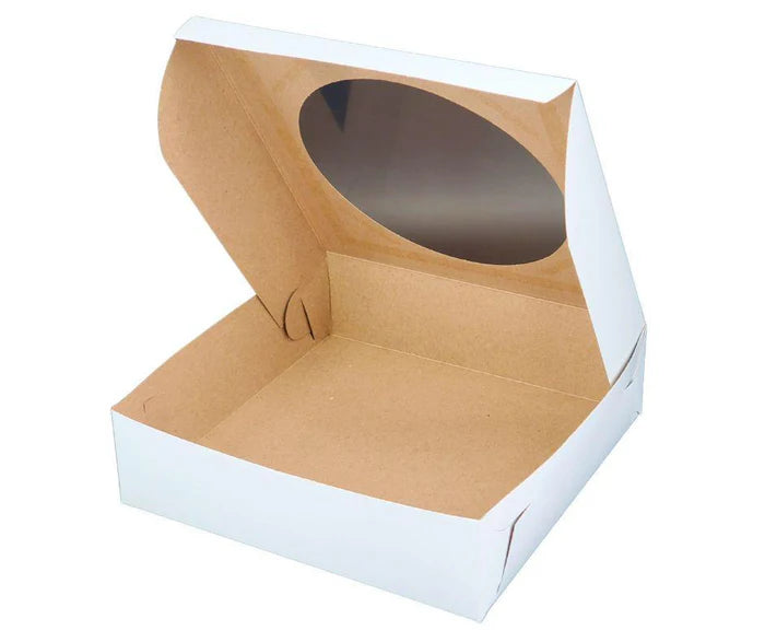 White Cake Box 9x9x2.5