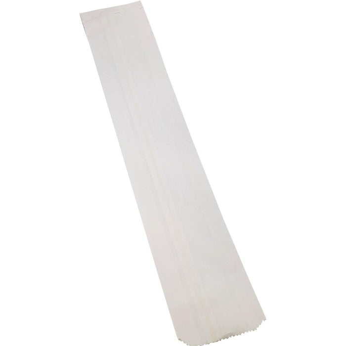 Baguette Bags - Plain - White - 4x2x24