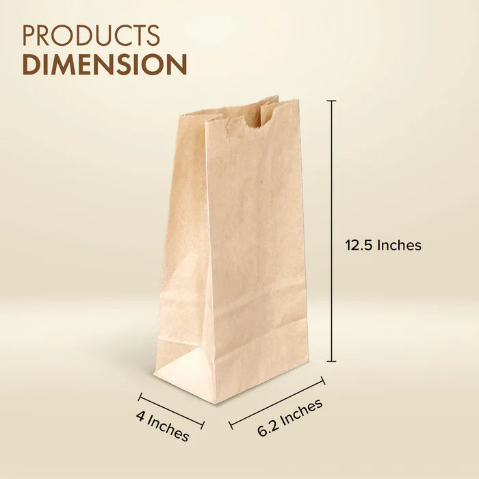 Paper Bags Brown #8