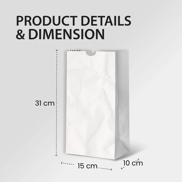 Paper Bags White #8