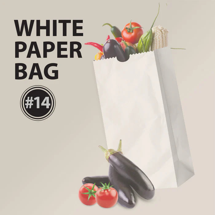 Paper Bags White #14
