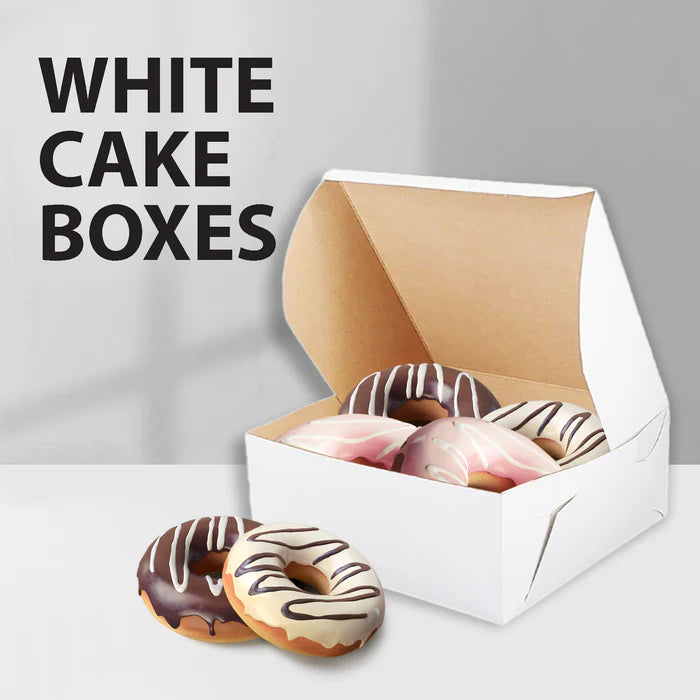 White Cake Box 6x6x2.5