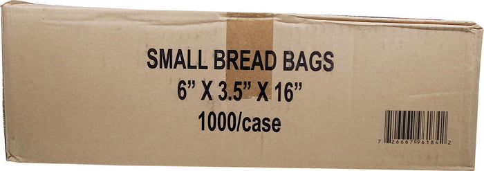 Bread Bags - Small - Brown - 6x3.5x16
