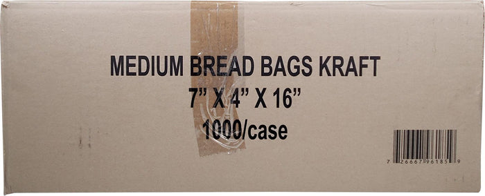 Bread Bag Kraft Printed Paper Medium