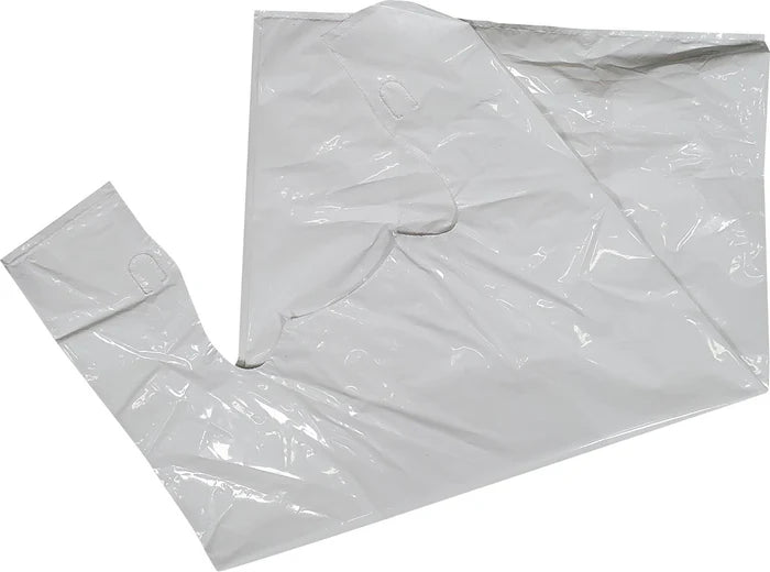 Plastic Bags Low Density Heavy White S5