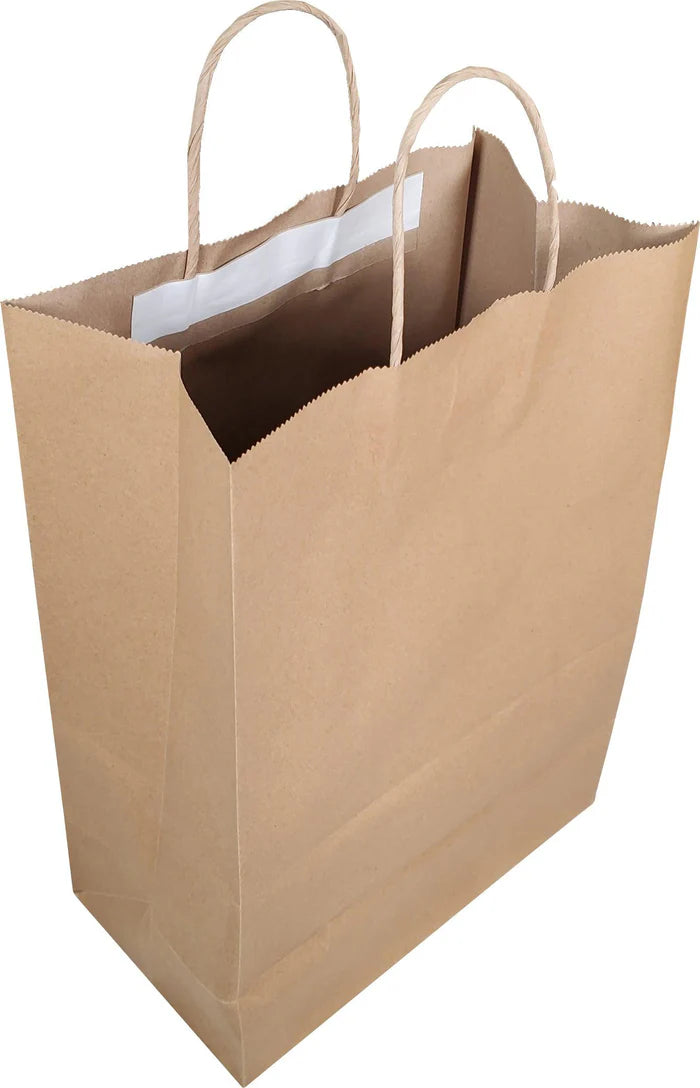 Self Adhesive Paper Bags Twisted Handles 10x5x13