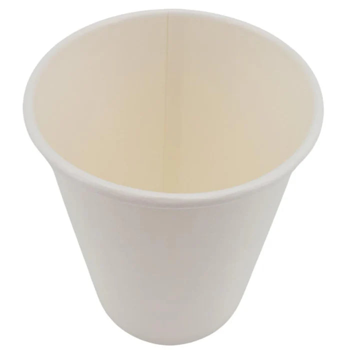 8oz Hot Paper Cups - White - H8TW