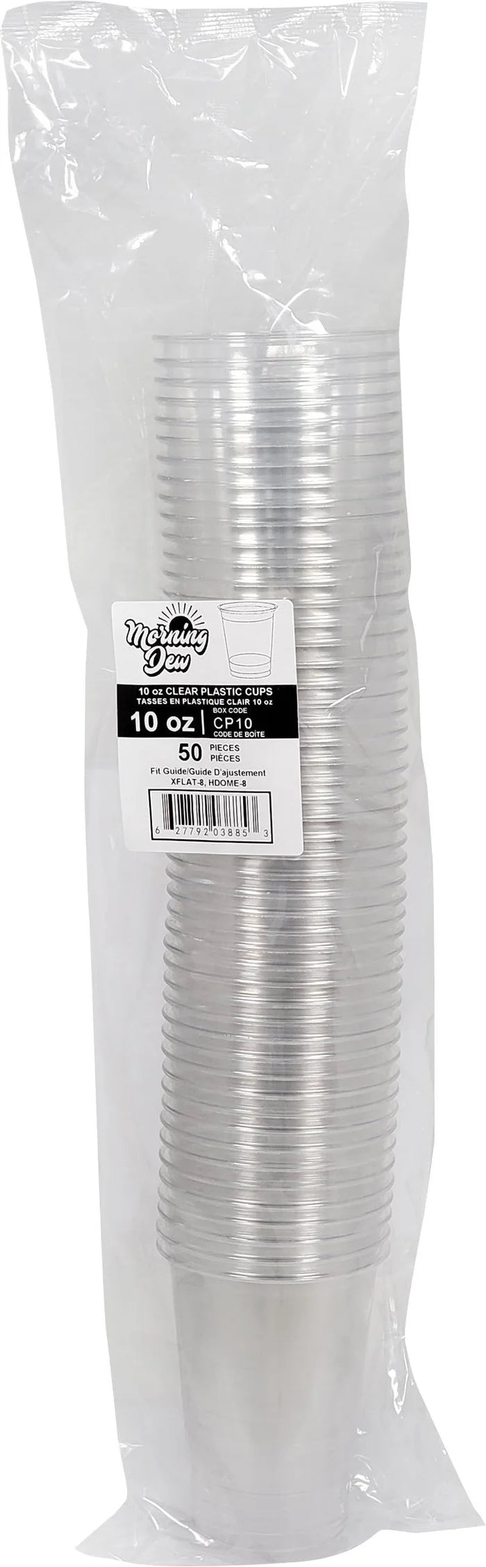 10oz Clear Pet Cup
