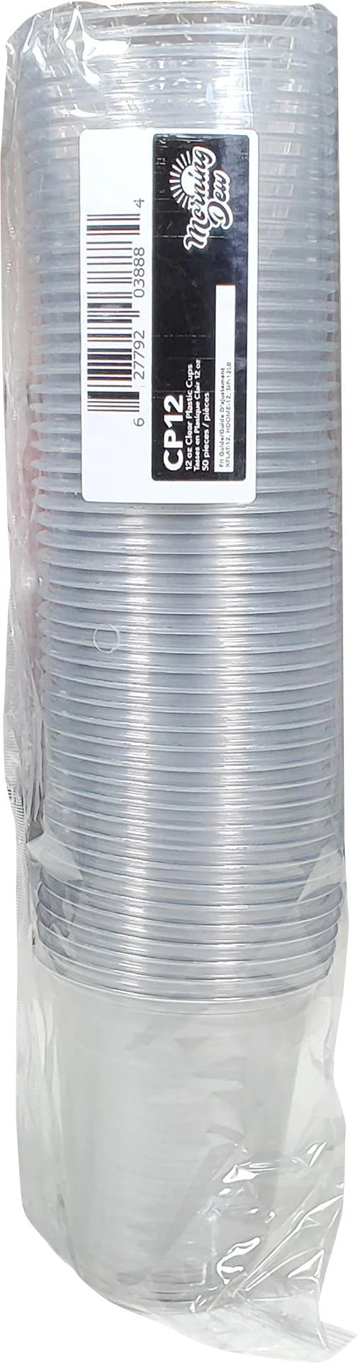 12oz Clear Pet Cup
