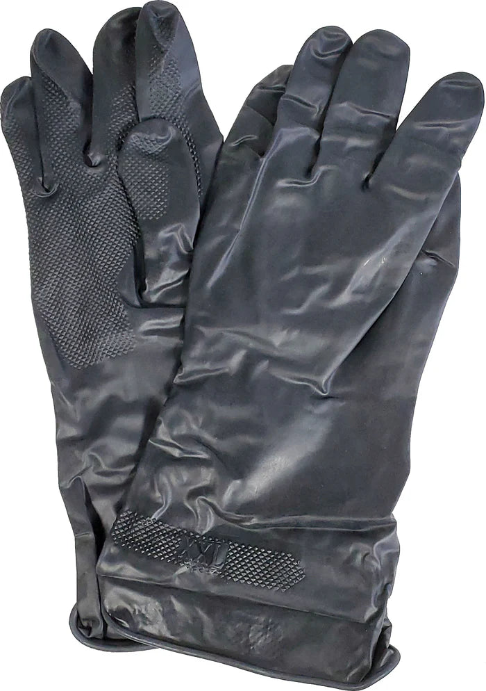 Dishwashing Gloves - XXL - Black