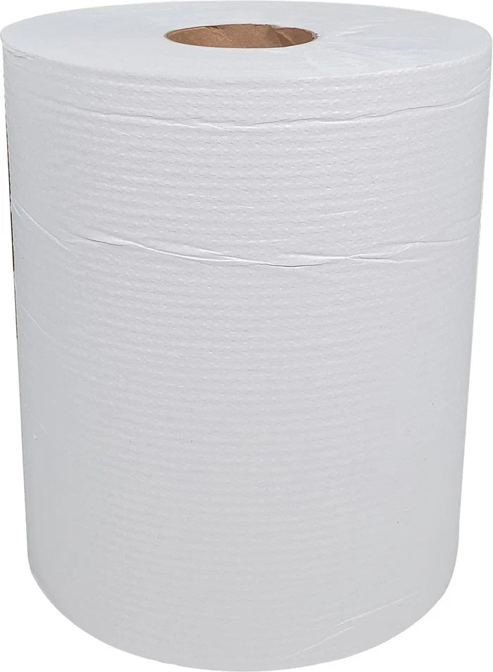 White Paper Roll Towel - 600'
