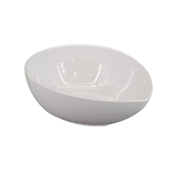 Tear Drop Bowl - White - 7.9