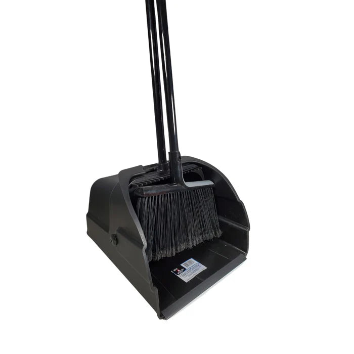 Heavy Duty Dustpan with Large Broom Set