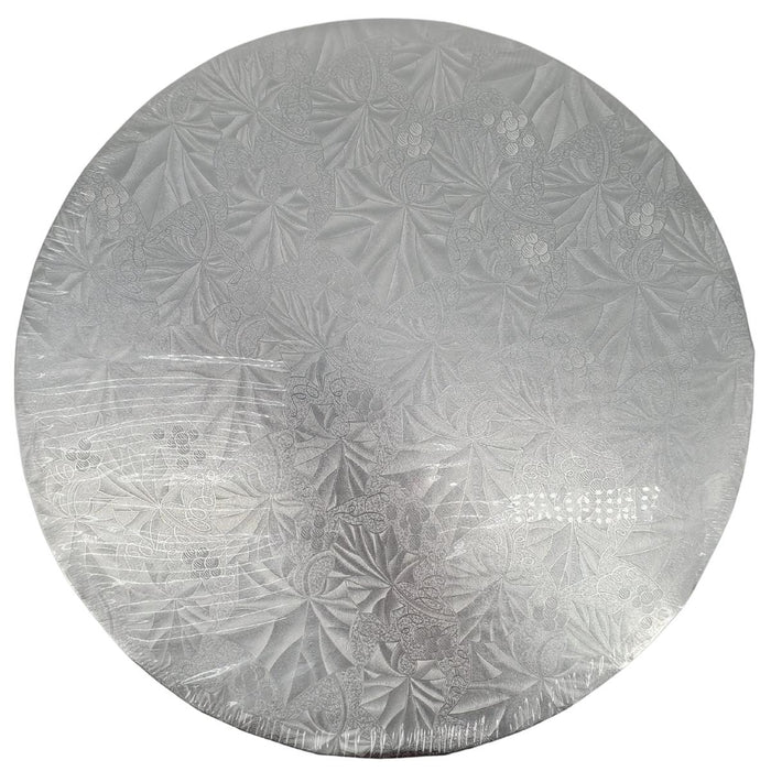 Cake Board - Round - Silver - 10x1/4