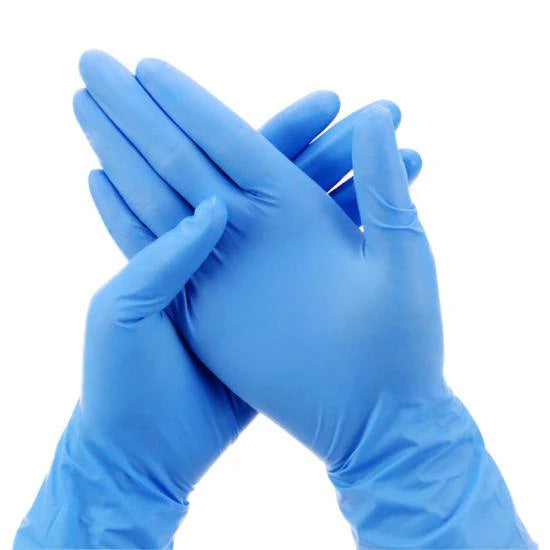 Nitrile Gloves Exam - Blue - Medium