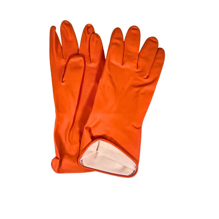 Dish Washing Gloves - Large - Orange