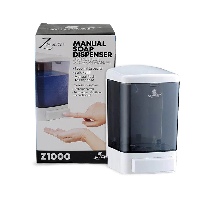 Manual Soap Dispenser - White